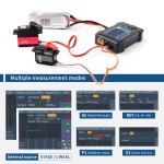 Wholesale ToolkitRC ST8 8CH 100W 2A 2.4 TFT 7-28V 8-Channel Integrated Tester 4 Independent Interface PWM/PPM/SBUS Signal Test